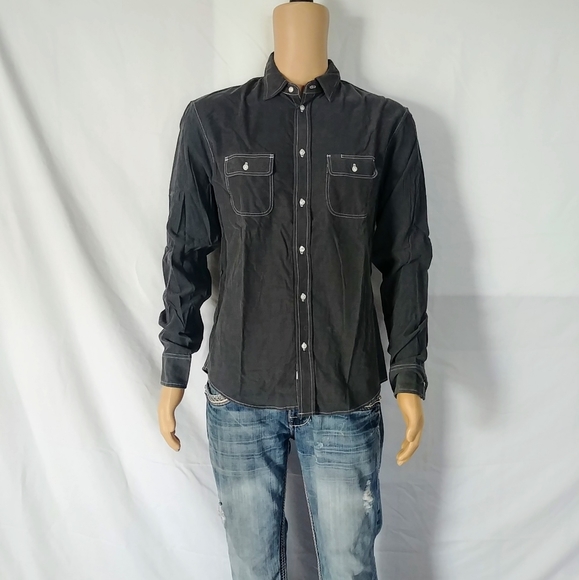 Frank & Eileen Gavin Corduroy Button Down Shirt - Picture 1 of 8